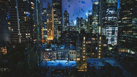 4K New York City Rain Wallpapers - Top Free 4K New York City Rain Backgrounds - WallpaperAccess