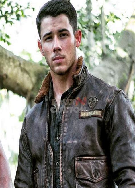 JUMANJI 2 NICK JONAS BROWN JACKET Nick Jonas Album, Joe Jonas, Jonas ...