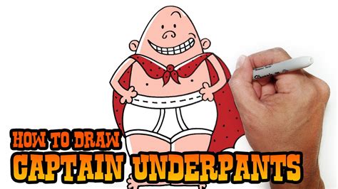 How to Draw Captain Underpants | Drawing Lesson - YouTube