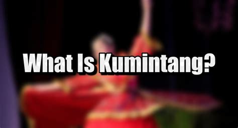 What Is Kumintang? - Philippine Folkdance "Kumintang"