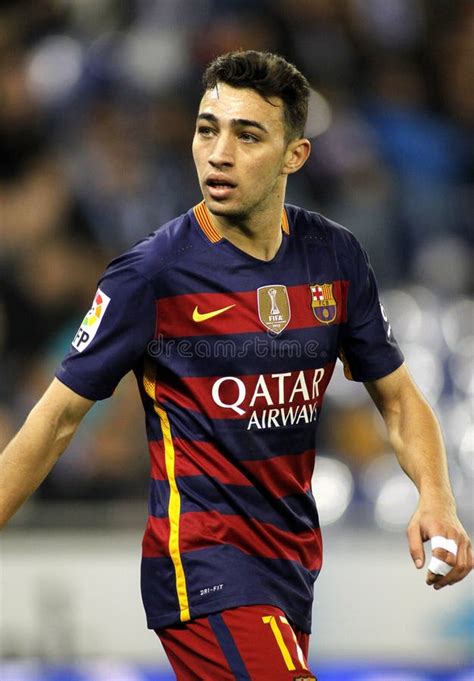 Munir El Haddadi of FC Barcelona Editorial Photo - Image of ...