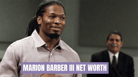 Marion Barber III Net Worth Was $5 Million at His Death, Along Details With Career and Income ...