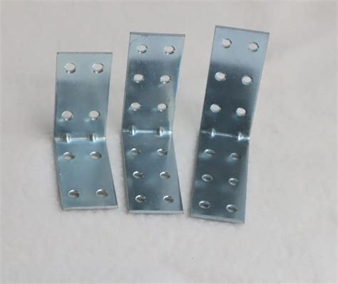 Zinc Color 19mm Double Holes Metal Hanging Brackets