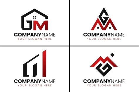 Premium Vector | Creative monogram letter gm logo design