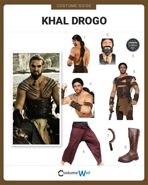 Dress Like Khal Drogo Costume | Halloween and Cosplay Guides