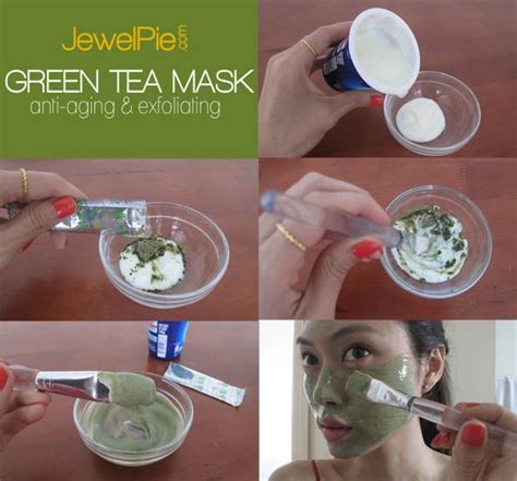 DIY Green Tea Mask. Exfoliating & Anti-aging. | Green tea face, Green tea mask, Acne face mask