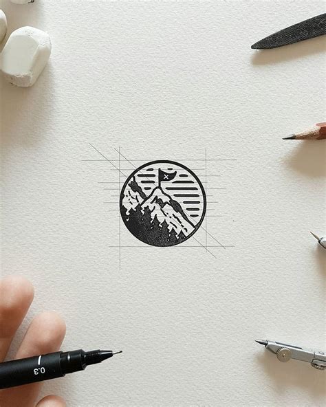 Mountain Peak in 2021 | Logo branding identity, Brand identity design ...