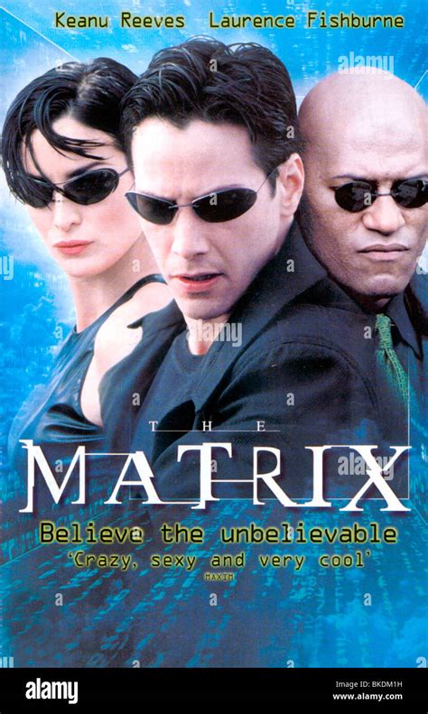 THE MATRIX -1999 POSTER Stock Photo - Alamy