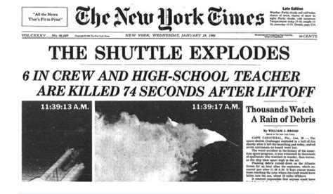 The space shuttle Challenger exploded 29 years ago today. Here’s the ...