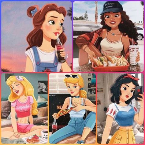 Disney Princesses Perfectly Transformed Into Modern Millennials | Modern disney characters ...