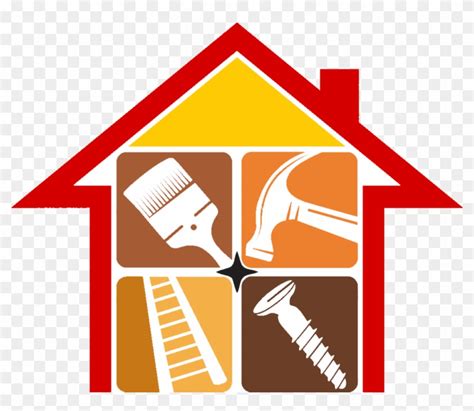 Home Repair Renovation Home Improvement Logo - Home Repair Logo - Free Transparent PNG Clipart ...