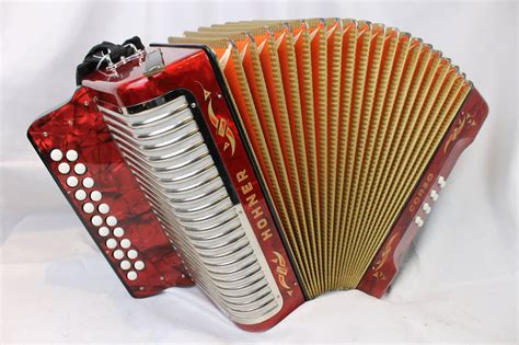 3668 - Hohner Corso Diatonic Button Accordion GC MM 21 8