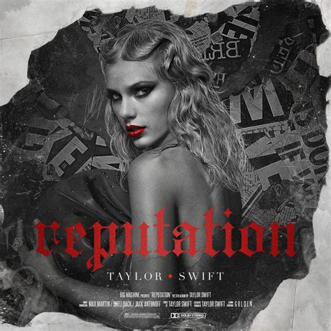 Taylor Swift - Reputation by GOLDENDesignCover on DeviantArt