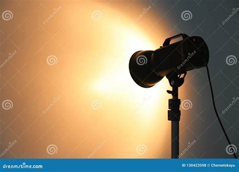 Studio Lighting Against White Background Stock Photo - Image of design, place: 130423598