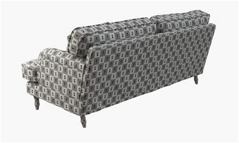 3d ikea stocksund sofa model