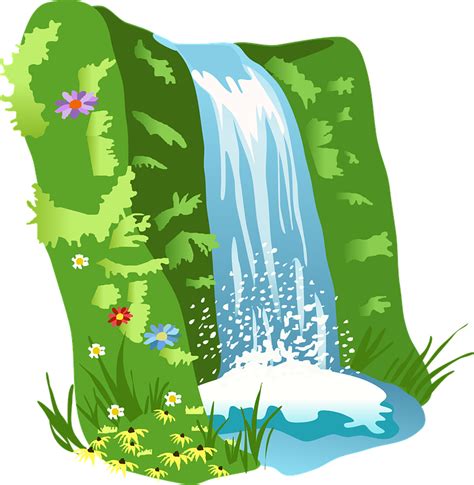 Imagem gratis no Pixabay - Cachoeira, Agua, Natureza, Panorama | Clip art, Cachoeira, Imagens fofas