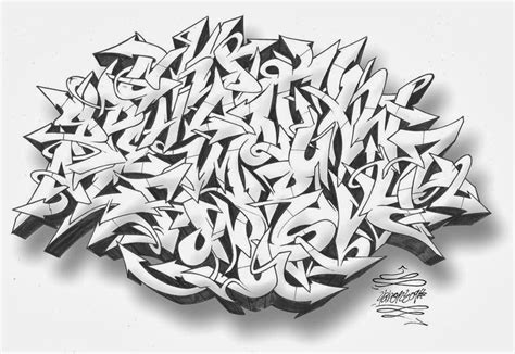 Graffitie: graffiti letters wildstyle