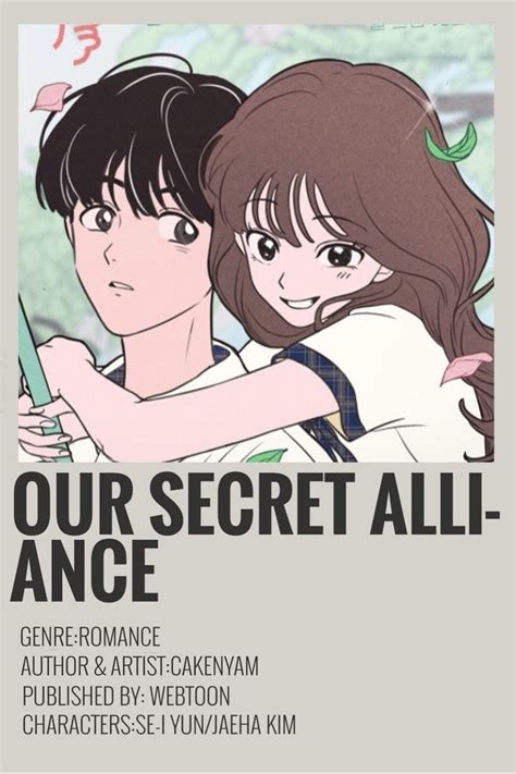 Our secret alliance webtoon | Manga romantis, Ilustrasi lucu, Kartun