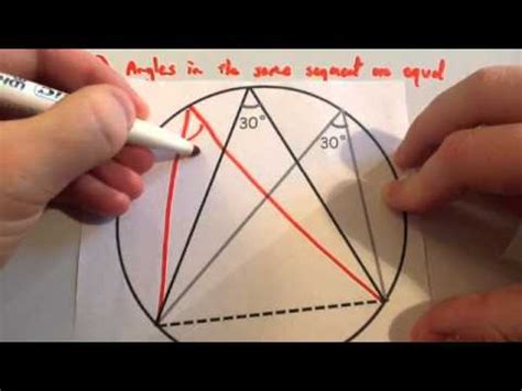 Circle Theorems - Corbettmaths - YouTube