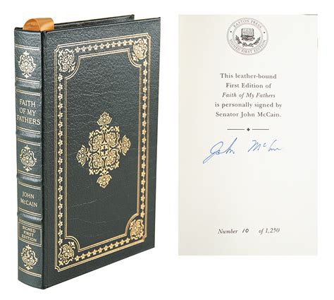 John McCain Signed Book | RR Auction