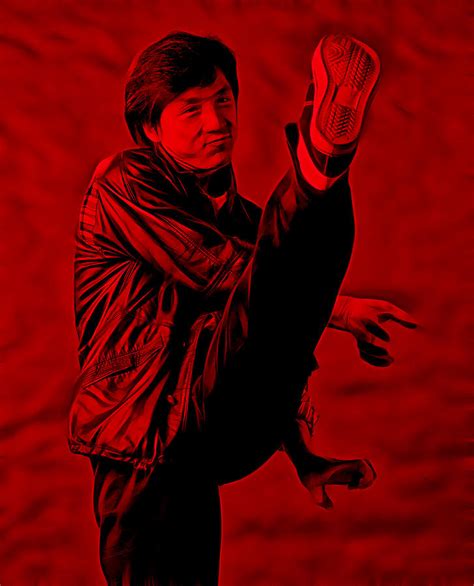 Jackie Chan Collection Mixed Media by Martial Arts Fine Art