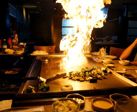 Foto del hibachi grill and fire flame - ID:115031644 - Imagen libre de regalías - Stocklib