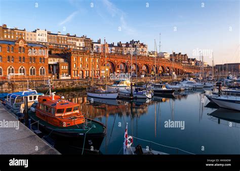 The Royal Harbour Marina Ramsgate, Kent Stock Photo - Alamy