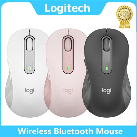 Logitech Signature M650 M650L Wireless Bluetooth Mouse Silent Clicks ...