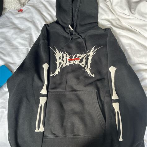 billzo merch hoodie originally bought for 100 cannot... - Depop