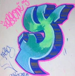 Graffiti Alphabet Sketches Letter Y | New Style Graffiti