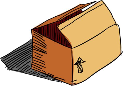 Cardboard Box Clip Art at Clker.com - vector clip art online, royalty ...