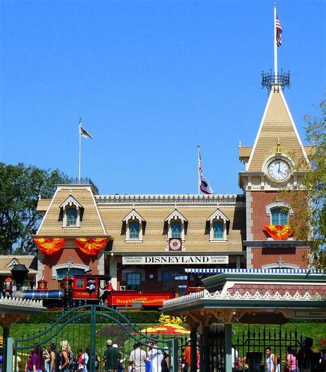 Disneyland Train Station Photograph by Jeff Lowe - Fine Art America