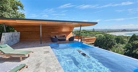 Light Wave - A Modern Cabana, Swimming Pool, And Landscape By Harley ...