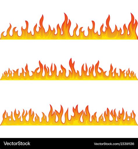 Fire flame design Royalty Free Vector Image - VectorStock