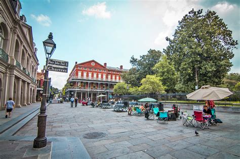 Jackson Square in New Orleans - A Historic Park in the French Quarter ...