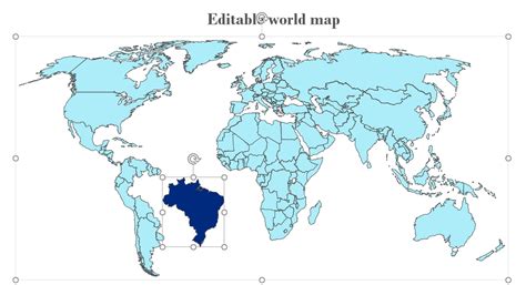 Editable Country & world maps for PowerPoint (2022) (2022)