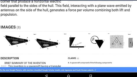 US TR-3B Aurora Anti-Gravity Spacecraft Technology On Google Patents [720p60]