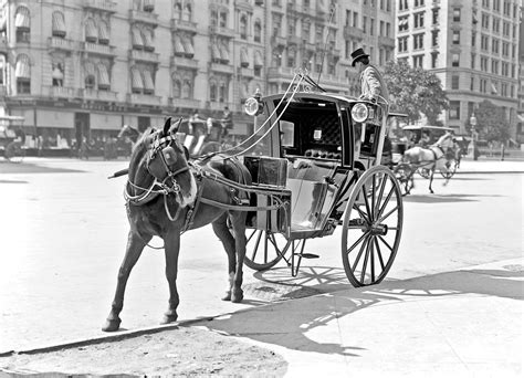 A hansom at Madison Square, New York, ca. 1900 | Vintage new york, New ...