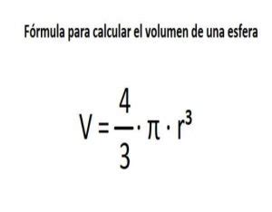 Cómo se calcula el volumen de una esfera en sencillos pasos