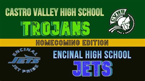 HOMECOMING VARSITY FOOTBALL: CVHS VS. ENCINAL HIGH SCHOOL