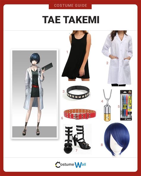 Dress Like Tae Takemi Costume | Halloween and Cosplay Guides