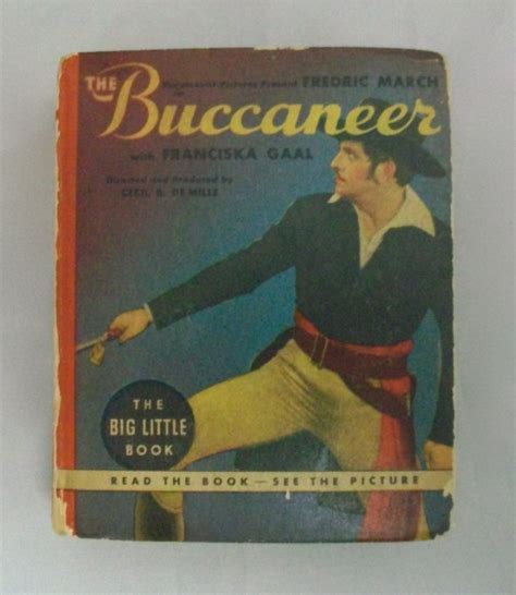 the buccaneer 1938 | Hollywood book, Little books, Book cover