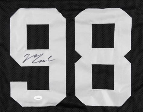 Maxx Crosby Signed Jersey (JSA COA) | Pristine Auction