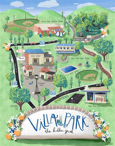 Villa Park, CA Map | Orange County, CA