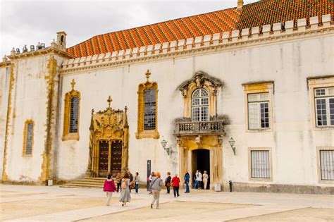 University of Coimbra, Established in 1290 Editorial Photography - Image of column, european ...