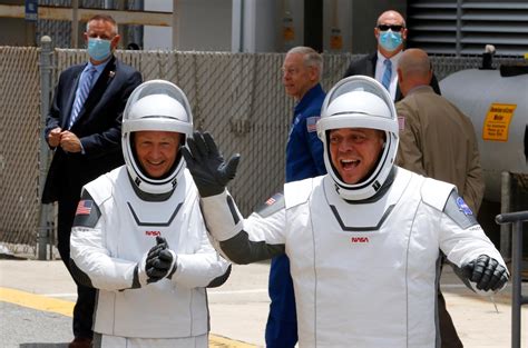 Bob and Doug, the best friends on historic SpaceX-NASA mission | GMA ...