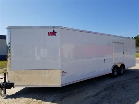 Enclosed Trailer or Car Hauler 8.5x28. (ad 875) - USA Cargo Trailer