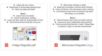 Breakroom Etiquette Signs for Fridge and Microwave by bonnye carter