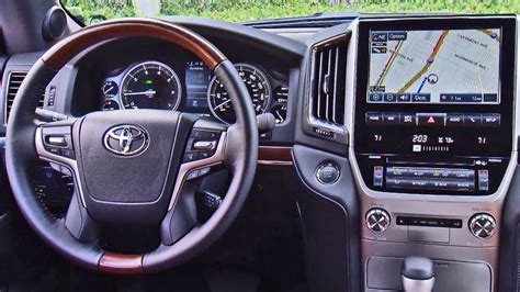 2016 Toyota Land Cruiser INTERIOR - YouTube
