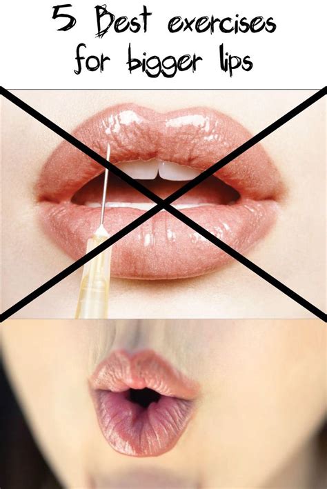 Bigger lips - 5 Best exercises for bigger lips | Lips fuller, Fuller lips tutorial, Lip tutorial